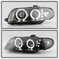 Spyder Pontiac GTO 04-06 Projector Headlights LED Halo LED Black High H1 Low H1 PRO-YD-PGTO04-HL-BK 5011749