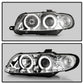 Spyder Pontiac GTO 04-06 Projector Headlights LED Halo LED Chrome High H1 Low H1 PRO-YD-PGTO04-HL-C 5011756