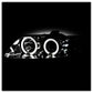 Spyder Pontiac GTO 04-06 Projector Headlights LED Halo LED Chrome High H1 Low H1 PRO-YD-PGTO04-HL-C 5011756