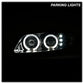 Spyder Pontiac GTO 04-06 Projector Headlights LED Halo LED Smoke High H1 Low H1 PRO-YD-PGTO04-HL-SM 5034007