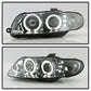 Spyder Pontiac GTO 04-06 Projector Headlights LED Halo LED Smoke High H1 Low H1 PRO-YD-PGTO04-HL-SM 5034007