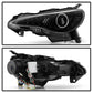 Spyder Scion FRS 12-14 Projector Headlights DRL LED Black PRO-YD-SFRS12-BK 5075413