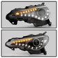 Spyder Scion FRS 12-14 Projector Headlights DRL LED Black PRO-YD-SFRS12-BK 5075413