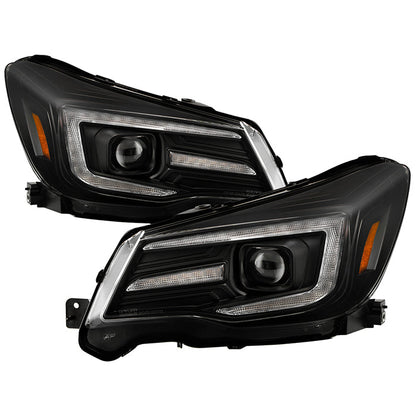 SPYDER Signature Subaru Forester 14-16 Halogen Model Only Headlights (PRO-YD-SUFO14SI-BK) 5088444