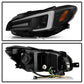 Spyder Subaru Impreza WRX 15-20 LED High-Power LED Headlights-Black PRO-YD-SWRX15LEDAP-SBSEQ-BK 5088109