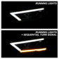 SPYDER 14-20 Toyota 4Runner Projector Headlights w/Seq. LED Turn Sig. LED White Light Bar Park Light 5088154
