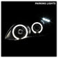 Spyder Projector Headlights | Toyota Corolla 2003-2008 | LED Halo, Black