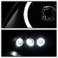 Spyder Projector Headlights | Toyota Corolla 2003-2008 | LED Halo, Black