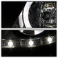 Spyder Toyota Corolla 09-10 Projector Headlights LED Halo DRL Blk High H1 Low H1 PRO-YD-TC09-DRL-BK 5032515