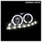 Spyder Toyota Corolla 09-10 Projector Headlights LED Halo DRL Blk High H1 Low H1 PRO-YD-TC09-DRL-BK 5032515