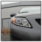 Spyder Toyota Corolla 09-10 Projector Headlights LED Halo DRL Blk High H1 Low H1 PRO-YD-TC09-DRL-BK 5032515