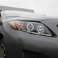 Spyder Toyota Corolla 09-10 Projector Headlights LED Halo DRL Blk High H1 Low H1 PRO-YD-TC09-DRL-BK 5032515
