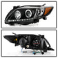 Spyder Toyota Corolla 09-10 Projector Headlights LED Halo DRL Blk High H1 Low H1 PRO-YD-TC09-DRL-BK 5032515