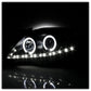 Spyder Toyota Corolla 09-10 Projector Headlights LED Halo DRL Blk High H1 Low H1 PRO-YD-TC09-DRL-BK 5032515