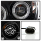 Spyder Toyota Camry 02-06 Projector Headlights LED Halo LED Black High H1 Low H1 PRO-YD-TCAM02-HL-BK 5064301