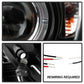 Spyder Toyota Camry 02-06 Projector Headlights LED Halo LED Black High H1 Low H1 PRO-YD-TCAM02-HL-BK 5064301