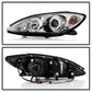 Spyder Toyota Camry 02-06 Projector Headlights LED Halo LED Chrome High H1 Low H1 PRO-YD-TCAM02-HL-C 5064318