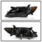 Spyder Toyota Camry 07-09 Projector Headlights DRL Black High H1 Low H7 PRO-YD-TCAM07-DRL-BK 5039422