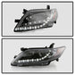 Spyder Toyota Camry 07-09 Projector Headlights DRL Black High H1 Low H7 PRO-YD-TCAM07-DRL-BK 5039422