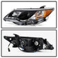Spyder Toyota Camry 12-14 Projector Headlights DRL Blk High 9005 (Not Included PRO-YD-TCAM12-DRL-BK 5072658