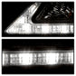 Spyder 2015-2017 Toyota Sienna Projector Headlights - DRL LED - Black PRO-YD-TSEN15-DRL-BK 5084002