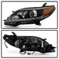 Spyder 2015-2017 Toyota Sienna Projector Headlights - DRL LED - Black PRO-YD-TSEN15-DRL-BK 5084002