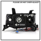 Spyder Scion XB 03-07 Projector Headlights LED Halo Black High H1 Low 9006 PRO-YD-TSXB03-HL-BK 5011893