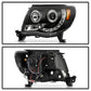 Spyder Toyota Tacoma 05-11 Projector Headlights LED Halo LED Black High H1 Low H1 PRO-YD-TT05-HL-BK 5011916