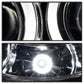 Spyder Toyota Tacoma 05-11 Projector Headlights LED Halo LED Chrome High H1 Low H1 PRO-YD-TT05-HL-C 5011923