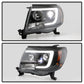 Spyder Toyota Tacoma 05-11 V2 High-Power LED Headlights - Black PRO-YD-TT05PL-BK 5088185