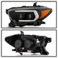 Spyder 16-18 Toyota Tacoma Projector Headlights - Seq LED Turn - Black - PRO-YD-TT16-LB-BK 5085818