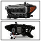Spyder 16-20 Toyota Tacoma Halogen Model Only High-Power LED Headlights - Black PRO-YD-TT16HALAP-BK 5088376