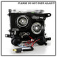 Spyder Toyota Tacoma 97-00 Projector Headlights LED Halo LED Black High H1 Low H1 PRO-YD-TT97-HL-BK 5011947