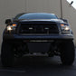 Spyder 08-13 Toyota Sequoia Projector Headlights - Light Bar DRL - Black PRO-YD-TTU07V2-LB-BK 5085344