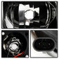 Spyder 08-13 Toyota Sequoia Projector Headlights - Light Bar DRL - Black PRO-YD-TTU07V2-LB-BK 5085344