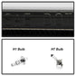 Spyder 08-13 Toyota Sequoia Projector Headlights - Light Bar DRL - Black PRO-YD-TTU07V2-LB-BK 5085344