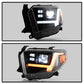 SPYDER Apex 14-21 Toyota Tundra High-Power LED Module Headlights - Black (PRO-YD-TTU14V2AP-SBSEQ-BK) 5088727