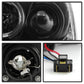 Spyder Toyota Yaris 07-11 4Dr Projector Headlights LED Halo DRL Blk PRO-YD-TYA074D-DRL-BK 5038944
