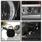 Spyder Toyota Yaris 07-11 4Dr Projector Headlights LED Halo DRL Blk PRO-YD-TYA074D-DRL-BK 5038944