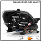 Spyder Toyota Yaris 07-11 4Dr Projector Headlights LED Halo DRL Blk PRO-YD-TYA074D-DRL-BK 5038944
