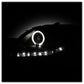 Spyder Toyota Yaris 07-11 4Dr Projector Headlights LED Halo DRL Blk PRO-YD-TYA074D-DRL-BK 5038944