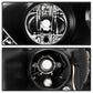 Spyder Volkswagen GTI 06-09/Jetta 06-09 Halogen Model Only - DRL Black PRO-YD-VG06-DRL-BK 5017505