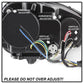 Spyder Volkswagen GTI 06-09/Jetta 06-09 Xenon/HID Model Only - DRL Black PRO-YD-VG06-HID-DRL-BK 5017529