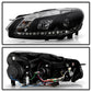 Spyder Volkswagen Golf/GTI 10-13 Projector Headlights Halogen Model- DRL Blk PRO-YD-VG10-DRL-BK 5012111