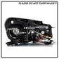 Spyder Volkswagen Golf/GTI 10-13 Projector Headlights Halogen Model- DRL Blk PRO-YD-VG10-DRL-BK 5012111