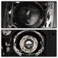 Spyder Volkswagen Golf VII 14-16 Projector Headlights DRL LED Blk Stripe Blk PRO-YD-VG15-BLK-DRL-BK 5080578