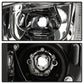 Spyder Volkswagen Golf VII 14-16 Projector Headlights DRL LED Blk Stripe Blk PRO-YD-VG15-BLK-DRL-BK 5080578