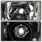 Spyder Volkswagen Golf VII 14-16 Projector Headlights DRL LED Red Stripe Blk PRO-YD-VG15-RED-DRL-BK 5080592