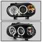 Spyder Volkswagen Golf IV 99-05 Projector Headlights LED Halo Black High H1 Low H1 PRO-YD-VG99-BK 5012159