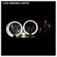 Spyder Volkswagen Golf IV 99-05 Projector Headlights LED Halo Black High H1 Low H1 PRO-YD-VG99-BK 5012159